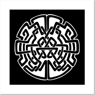 Celtic Art Tribal Dreams Maze or Labyrinth Posters and Art